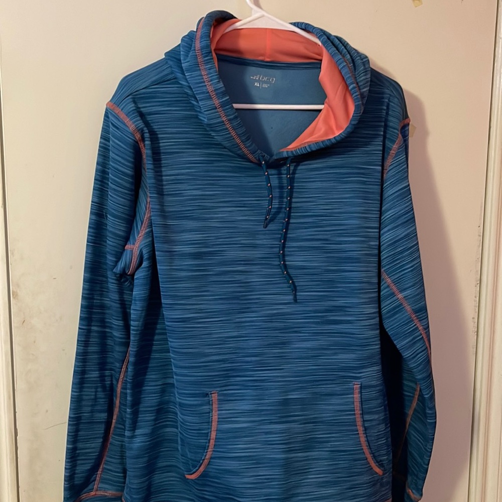 BCG Blue and Peach Hoodie